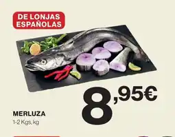 Hipercor Merluza oferta