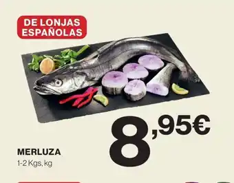 Hipercor Merluza oferta
