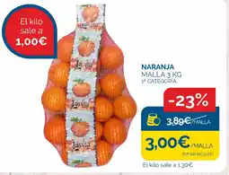 Supermercados La Despensa Naranja malla oferta