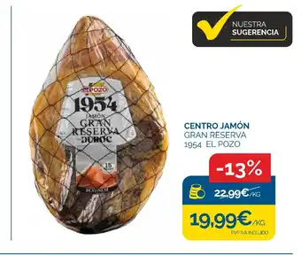 EL POZO 1954 Centro jamón gran reserva