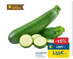 Supermercados La Despensa Calabacín negro oferta