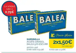 Supermercados La Despensa Sardinilla aceite girasol balea escurr oferta