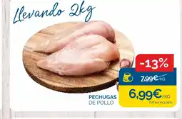 Supermercados La Despensa Pechugas de pollo oferta