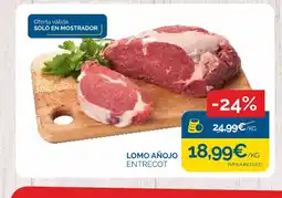 Supermercados La Despensa Lomo añojo 18,99€/kg oferta