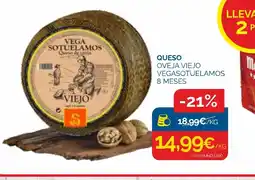 Supermercados La Despensa Queso oveja viejo vega sotuelamos 8 meses oferta