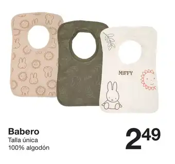 Zeeman Babero oferta