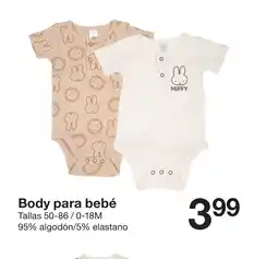Zeeman Body para bebé oferta