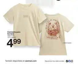 Zeeman Camiseta para hombre oferta