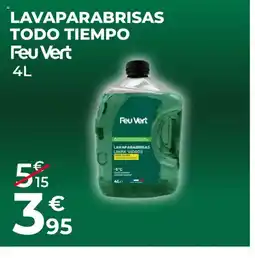 Feu Vert FEU VERT Lavaparabrisas todo tiempo oferta