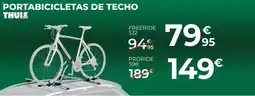 Feu Vert Portabicicletas de techo oferta