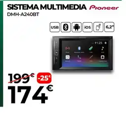 Feu Vert PIONEER Sistema multimedia oferta
