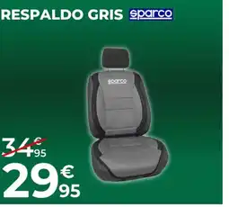 Feu Vert SPARCO Respaldo gris oferta