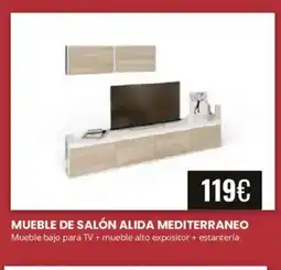 Atrapamuebles Mueble de salón alida mediterraneo oferta