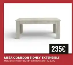 Atrapamuebles Mesa comedor sidney extensible oferta