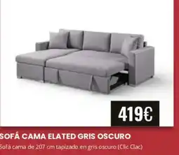 Atrapamuebles Sofá cama elated gris oscur oferta