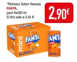 mYm supermercados FANTA Refresco Sabor Naranja oferta