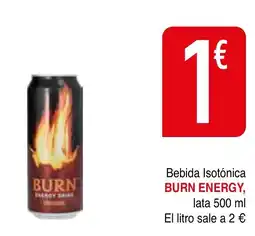 mYm supermercados BURN ENERGY Bebida Isotónica oferta
