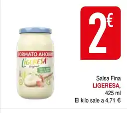 mYm supermercados LIGERESA Salsa Fina oferta