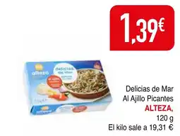mYm supermercados ALTEZA Delicias de Mar Al Ajillo Picantes oferta