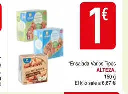 mYm supermercados ALTEZA Ensalada Varios Tipos oferta