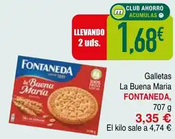 mYm supermercados FONTANEDA Galletas La Buena Maria oferta