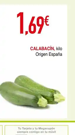 mYm supermercados Calabacín oferta