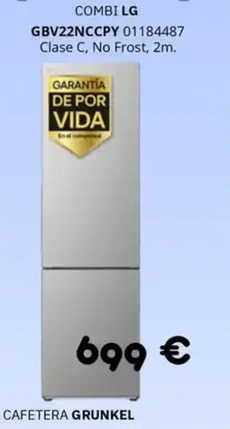 Master Cadena LG Combi gbv22nccpy oferta