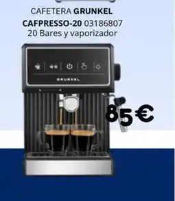 Master Cadena GRUNKEL Cafetera cafpresso-20 oferta