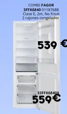 Master Cadena FAGOR Combi 3ffk6840 oferta