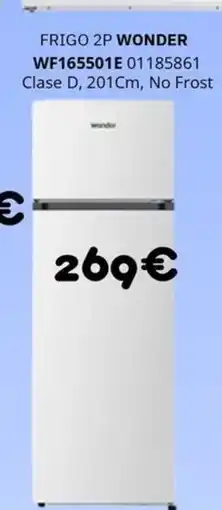 Master Cadena WONDER Frigo 2p wf165501e oferta