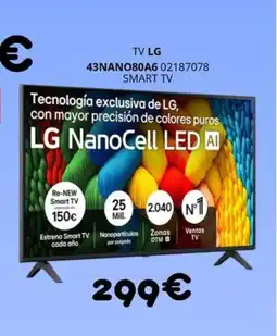 Master Cadena LG Tv 43nano80a6 oferta