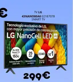 Master Cadena LG Tv 43nano80a6 oferta