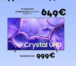 Master Cadena SAMSUNG Tv 75u8092fuxxh oferta