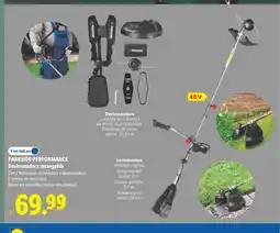 Lidl PARKSIDE PERFORMANCE Desbrozadora recargable oferta