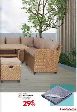 Conforama REFRESCANTE Manta oferta