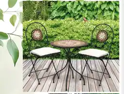 Conforama BISTRO Conjunto de Jardín Mesa + 2 Sillas oferta