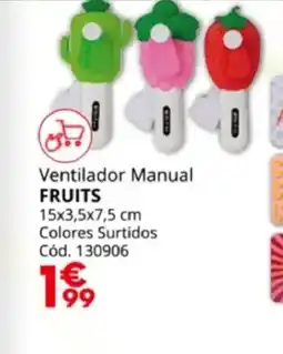 Conforama FRUITS Ventilador Manual oferta