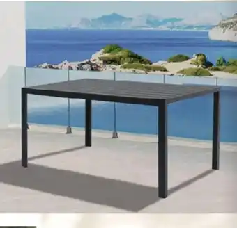 SAGUNTO Mesa de Jardín Rectangular Fija
