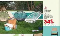 Conforama ACAPULCO Silla de Jardín oferta