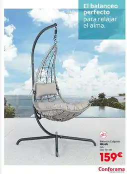 Conforama MILAN Balancín Colgante oferta