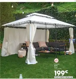 Conforama RITA Pérgola Beige oferta