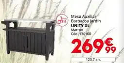 Conforama Mesa Auxiliar Barbacoa Jardín oferta