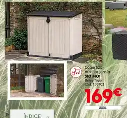 Conforama SIO MOI Cobertizo Auxiliar Jardín oferta