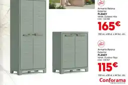 Conforama PLANET Armario Resina Exterior oferta