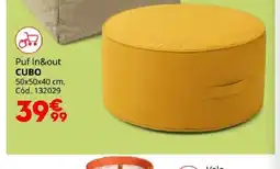 Conforama CUBO Puf In&out oferta