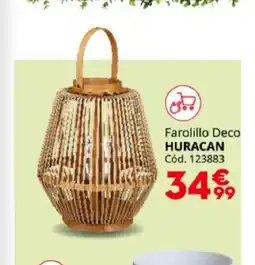 Conforama HURACAN Farolillo Deco oferta