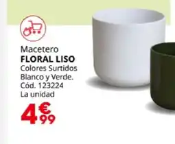 Conforama FLORAL LISO Macetero oferta