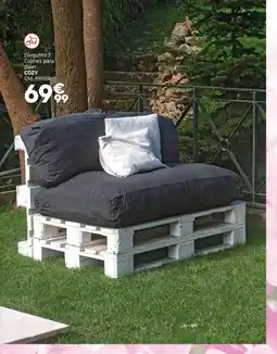 Conforama COZY Conjunto 3 Cojines para palet oferta