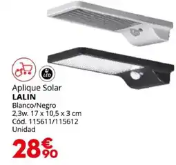 Conforama LALIN Aplique Solar oferta