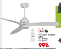 Conforama LINA Ventilador de Techo oferta